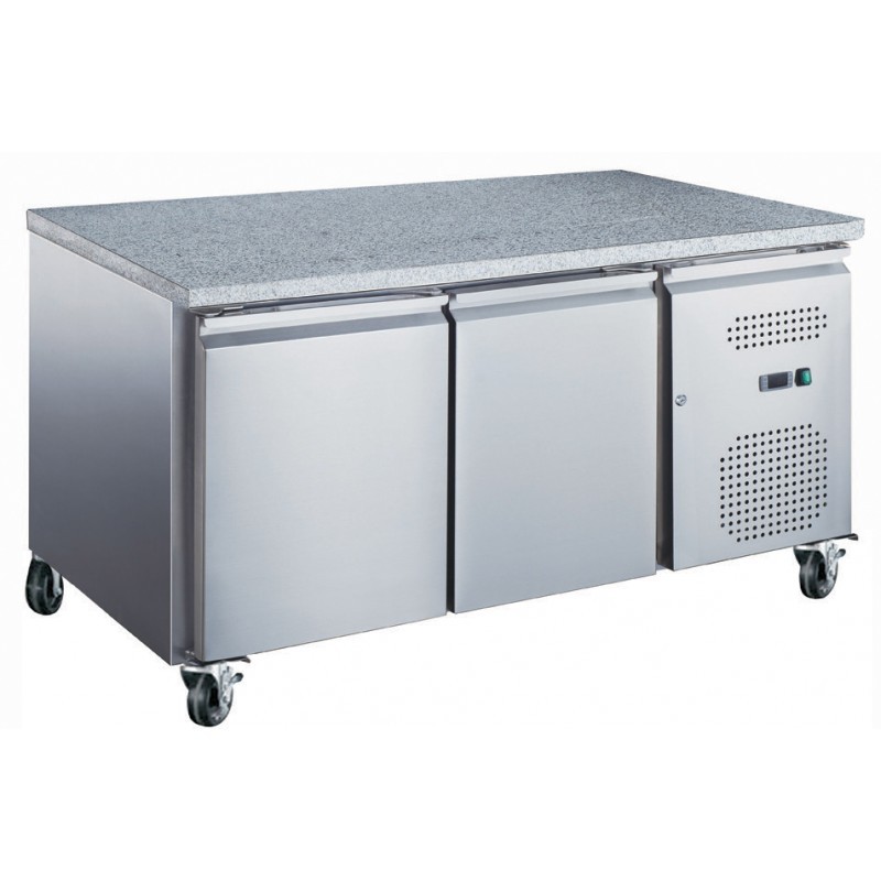 Table réfrigérée positive - 2 portes - 390 litres - Série STAR Pâtissière