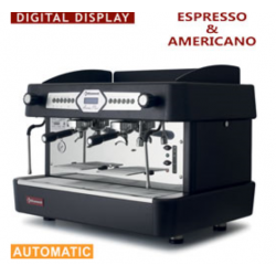Machine à café 2 groupes, automatique (avec display) - NOIR