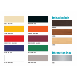 Frigo comptoir CVE-9-RC vitre droite