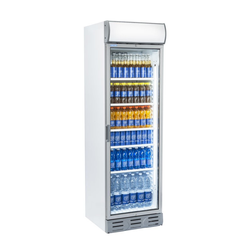 VITRINE REFRIGEREE TOPCOLD 375 LT AVEC COIFFE LUMINEUSE