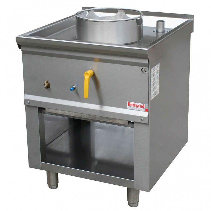 Fourneau wok 1 brûleur