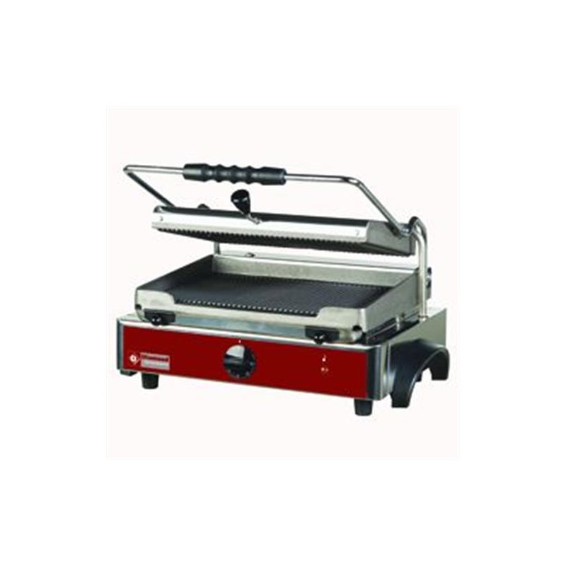 Grill panini électrique MEDIUM, plaques rainurées