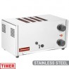 Toaster (grille-pain) électrique 4 tranches - Acier Inox