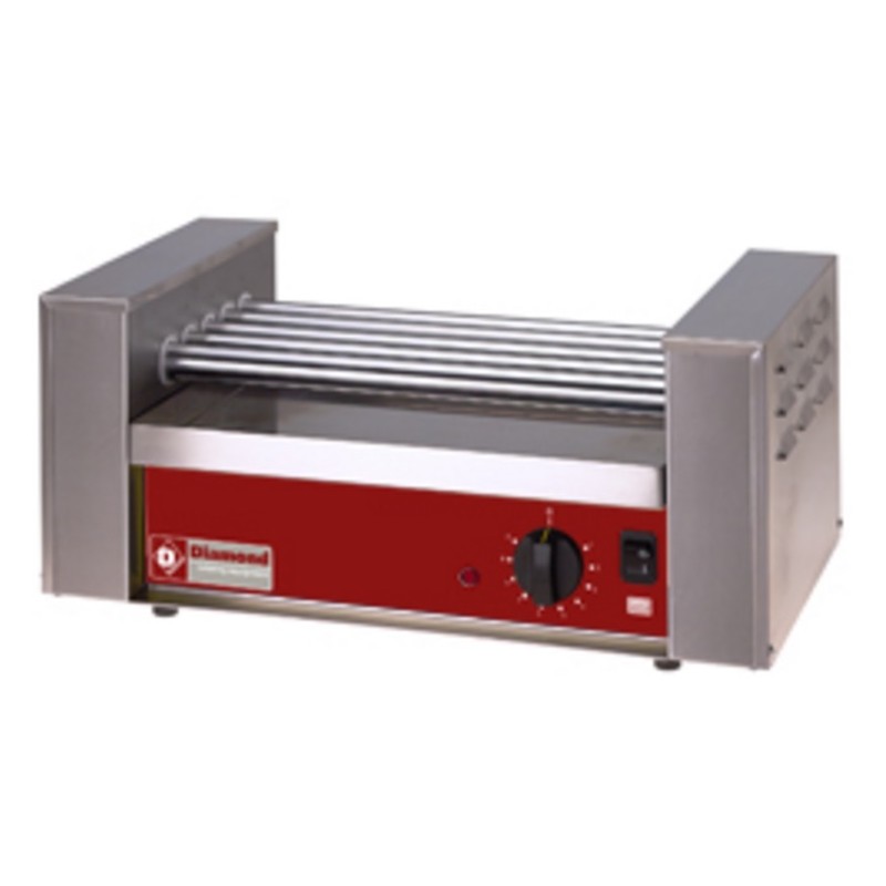 Grill saucisses électrique, à 5 rouleaux