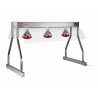 Pont chauffant, lampes infrarouges (3x 250 W)