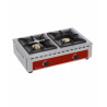 Réchaud de table - 2 feux vifs (7+5 kW)