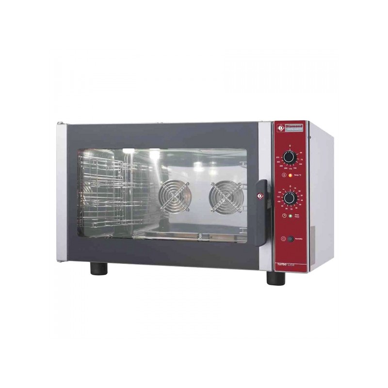 Four électrique à convection 4x GN 1/1 + humidificateur manuel (230/1N)