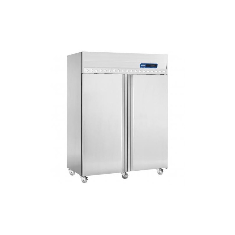 Armoire frigorifique ventilée 1400 Lit. 2 portes GN 2/1, sur roues Gastro Line PLUS