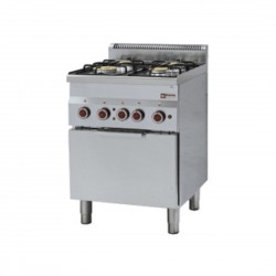 Fourneau 4 feux gaz et four...