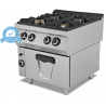 Fourneau 4 feux avec four