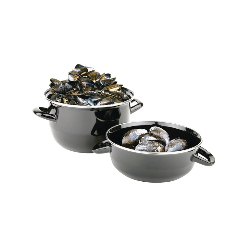 1.5g Marmite à moules émaillée Olympia