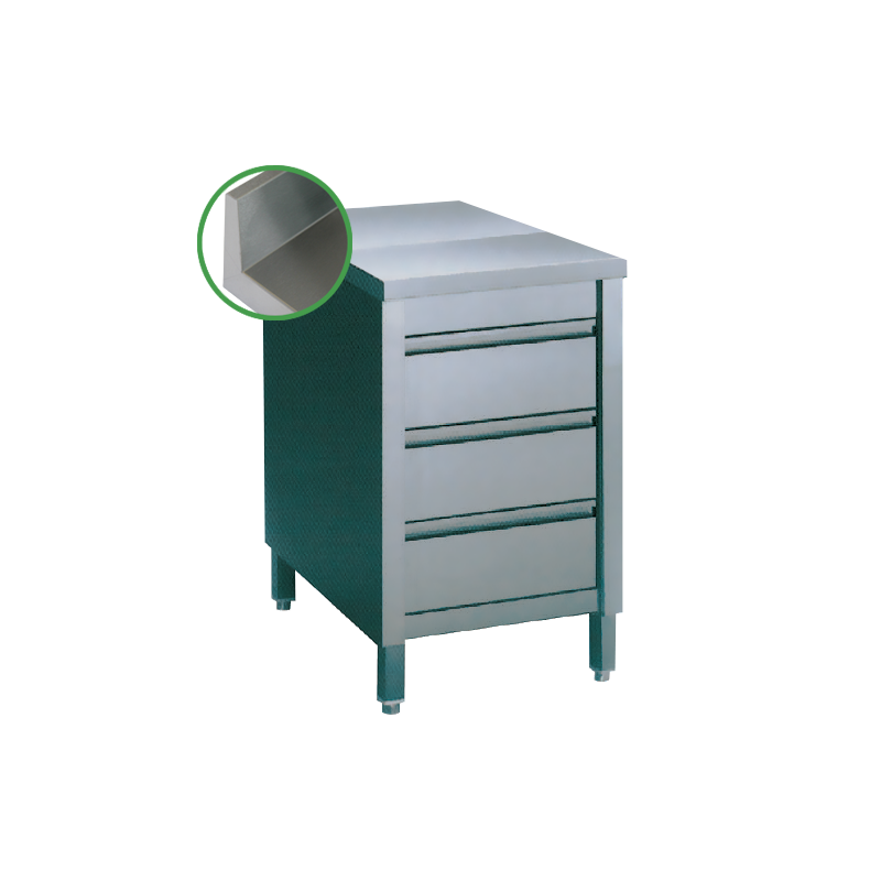 MEUBLE 3 TIROIRS+BAF