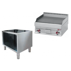 Plaque de cuisson gaz lisse diamond