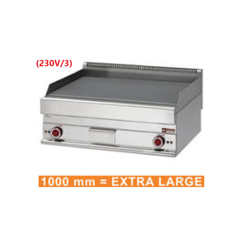 Plaque de cuisson électrique EXTRA-LARGE, surface lisse Alpha 650