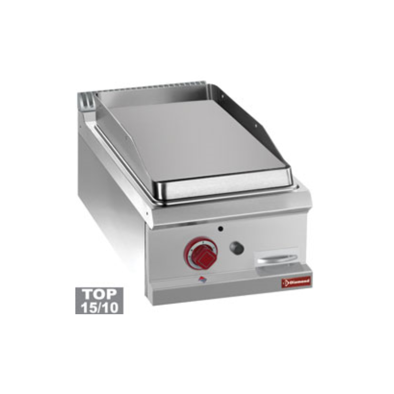 Plaques de cuisson gaz lisse, module 1/2 -TOP- Optima 700