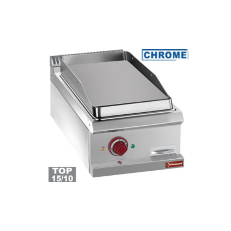 Plaque de cuisson électrique, lisse chrome dur  diamond