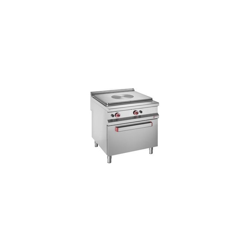 Fourneau taque coup de feu sur four gaz Master 900