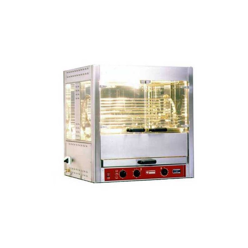 Rôtissoire à balancelles, 25 poulets Swing Spit Line