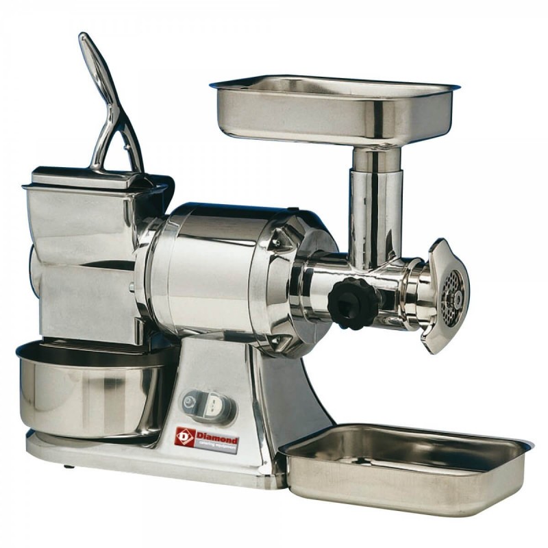 Combiné hachoir n°22 à viande et râpe à parmesan