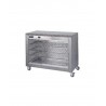 Armoire vitrine chauffante 60 poulets, sur roues