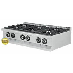 Fourneau gaz  6 feux