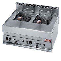 Friteuse gaz 2 cuves 8...