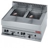 Friteuse gaz 2 cuves 8 litres -Top- Alpha 650