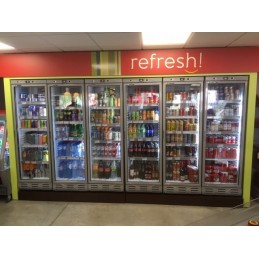 promotion vitrine topcold 375 litres