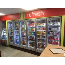 promotion vitrine topcold 375 litres