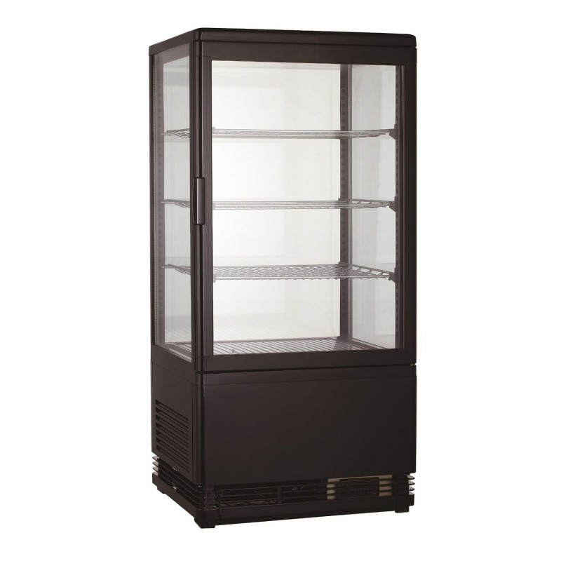 VITRINE RÉFRIGÉRATÉE 78L NOIR