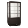 VITRINE RÉFRIGÉRATÉE 78L NOIR