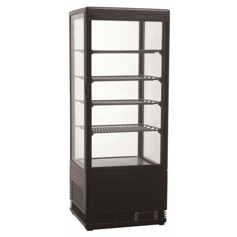VITRINE RÉFRIGÉRATÉE 98L NOIR