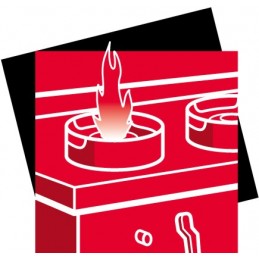 Fourneau wok 1 brûleur