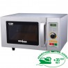 1000 W Four micro-ondes en inox. (25 Lt), mécanique