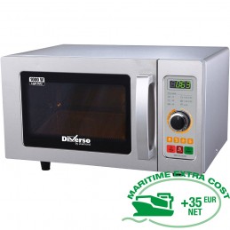 1000 W Four micro-ondes en inox. (25 Lt), digital