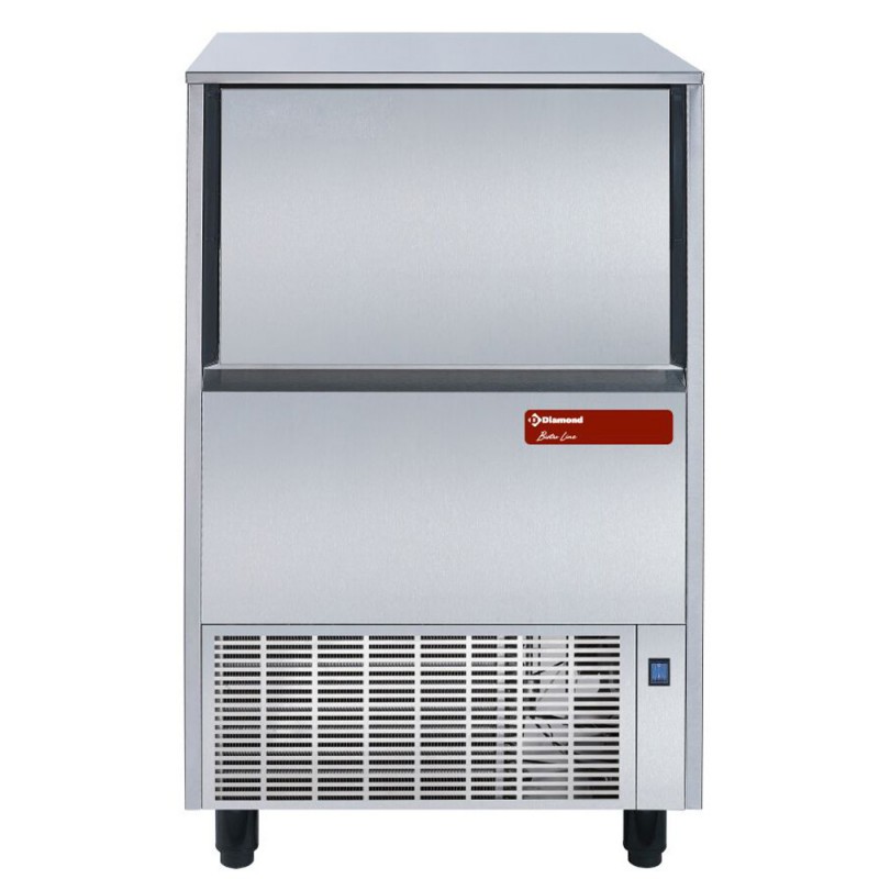 Machine à glaçons creux 55 kg avec réserve 30 kg Bistro Line