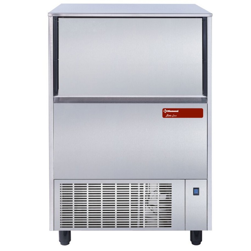 Machine à glaçons creux 75 kg avec réserve 37 kg Bistro Line