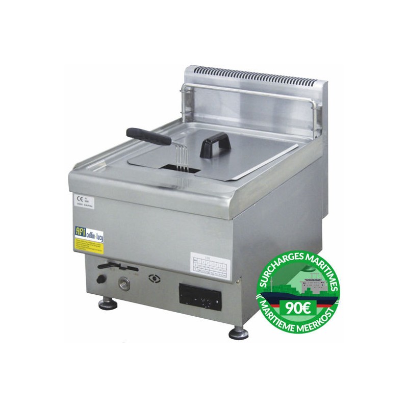 Friteuse à gaz simple 10 litres