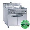 Friteuse gaz sur coffre - 2 x 20 litres - Série 700