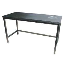 TABLE DE TRAVAIL AVEC TROU...