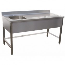 TABLE CHEF AVEC CUVE A GAUCHE