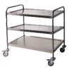 Chariot de service 3 niveaux démontable 100 cm