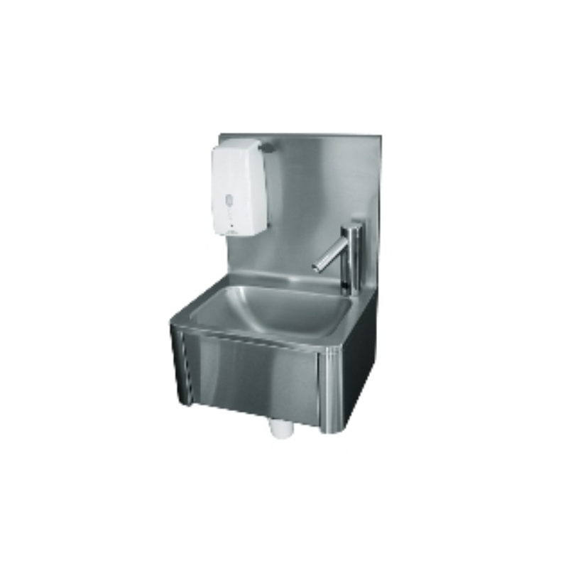 Lave-mains mural avec distributeur de savon 500ml