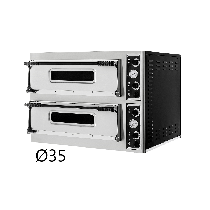 Four à pizza électrique 12 pizzas Ø35 cm