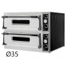 Four à pizza électrique 12 pizzas Ø35 cm