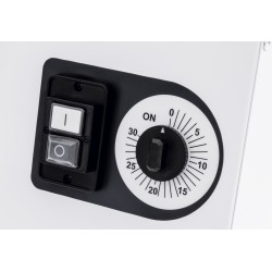 32L Pétrin à spirale pizza et pain tête relevable cuve amovible 1 vitesse