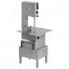 Scie à os en inox sur soubassement, 2400 mm, 700 tours/min